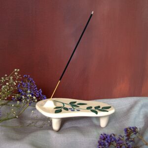 Ash & Vine Handmade Ceramic Incense Holder